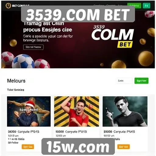Promoções e bônus oferecidos pelo 3539.COM BET